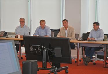 À Saint-Ouen (Seine-Saint-Denis), lundi 12 mai. Le Conseil agricole francilien s'est tenu sous la présidence de Samuel Vandaele. 