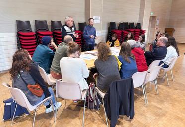 Jeudi 22 mai, à Janville-en-Beauce. Les acteurs des Projets alimentaires territoriaux se sont retrouvés en ateliers pour réfléchir à leur future orientation.