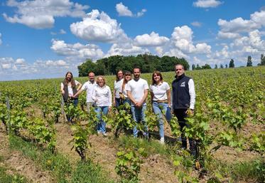 L'équipe du service commun viticulture-œnologie accompagne les viticulteurs de Loir-et-Cher et d'Indre-et-Loire.