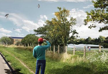 La Ferme de Gisy à Bièvres (Essonne), lauréate de l'appel à manifestation d'intérêt Soutien à l'agriculture urbaine et périurbaine 2024.