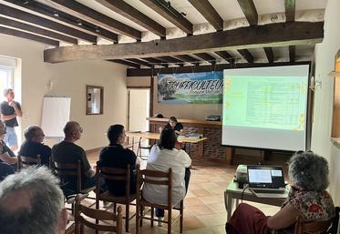 Les trufficulteurs sont venus en nombre, issus de plusieurs départements autour du Loiret, pour assister à l’assemblée générale de l’association.