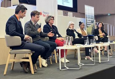 Mercredi 4 juin, à Saint-Denis (Seine-Saint-Denis). La Safer de l'Île-de-France a organisé son assemblée générale.