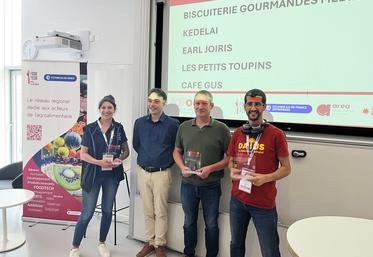 Palaiseau (Essonne), lundi 16 juin. Les lauréats 2025 du concours IDFood.