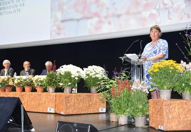 Montrouge, mercredi 25 juin. De g. à d., Michel Grésille, premier vice-président, Olivier Hue, président sortant, Laurent Pilette, directeur, et Corinne Heusèle, présidente de la vie mutualiste, ont dressé le bilan de la mandature écoulée lors de l'assemblée générale ordinaire.