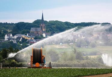 À la suite de dégradations sur du matériel d'irrigation, les exploitants doivent être vigilants. 