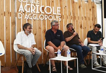 Le 14 juin, à Blois. L'eau a été un sujet largement évoqué durant la conférence en marge du comice, en présence notamment de Benoît Lonqueu, président du syndicat des irrigants de Loir-et-Cher.