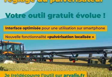 L’innovation porte sur une nouvelle fonctionnalité qui intègre la pulvérisation localisée.