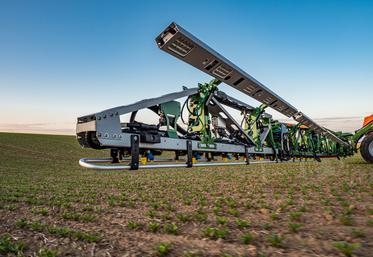 La solution Smart Sprayer est pour l’instant utilisable sur maïs et sur betteraves. 