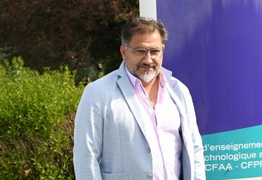 Sébastien Guérineau, ancien directeur du lycée viticole d'Amboise, a pris ses fonctions début septembre en tant que nouveau directeur de l'Agrocampus des Deux Vallées.