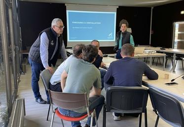 Le Mée-sur-Seine (Seine-et-Marne), mercredi 17 septembre. Plusieurs Cafés Pani ont été organisés dans l'Île-de-France ces dernières semaines.