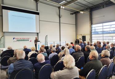 Mercredi 12 novembre, à Boigny-sur-Bionne. Plus de 60 participants étaient présents lors de l’assemblée générale des sections des anciens exploitants et des bailleurs de la FNSEA 45.