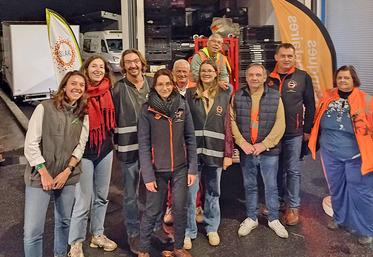 Dimanche 16 novembre, à Tours (Indre-et-Loire). Solaal Centre-Val de Loire a coordonné sa traditionnelle collecte de denrées alimentaires à la fin du salon Ferme expo.