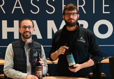 La Brasserie de Chambord a sorti en cette fin d'année deux nouvelles bières, dont la bière d'hiver, disponible jusqu'à la fin février. 