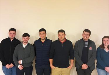 Vendredi 12 décembre, à Magnanville (Yvelines). Les JA de Mantes ont élu un nouveau bureau pour leur canton.