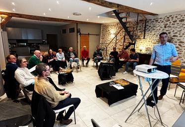 Vendredi 12 décembre, à Jossigny. Le canton de Lagny-sur-Marne, présidé par Charline Corman, a tenu son assemblée cantonale en présence de Samuel Vandaele.