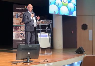 Lundi 19 janvier, à Chartres. La soirée de vœux du Cerfrance alliance Centre a fait la part belle à l'intervention de Philippe Gabilliet sur l'optimisme comme moteur.