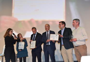 Meaux, mardi 13 janvier. Remise du trophée Afnor. 