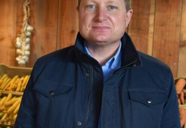 Damien Greffin, président de la chambre d'Agriculture Île-de-France.