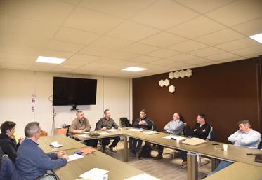 Le Mée-sur-Seine, lundi 26 janvier. Les échanges sur l'agriculture biologique ont été riches. 