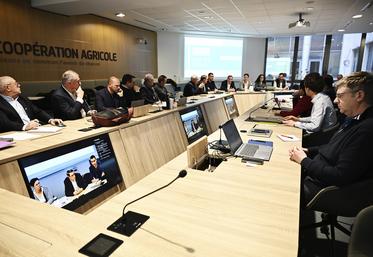 Lundi 2 février, à Paris. Le Conseil agricole francilien s'est réuni pour la première session de travail 2026.