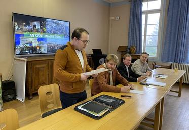 Chailly-en-Brie, mercredi 28 janvier. Les cantons de Coulommiers, Rebais et La Ferté-Gaucher se sont réunis en assemblée générale.