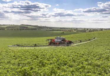 Avec son dispositif Boom Control Pro Plus, Horsch propose un pilotage indépendant des bras de rampe, offrant quatre sections sur la largeur en plus du cadre central.