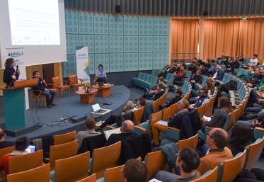 Le 10 février, à Chartres. La Journée de l'innovation d'Arvalis a réuni à Chartres 150 techniciens, conseillers, enseignants, chercheurs de trois régions.