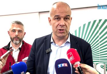 Le président de la FNSEA, Arnaud Rousseau, réagit après l'annonce de l'application provisoire du Mercosur par Ursula Von der Leyen ce vendredi matin.