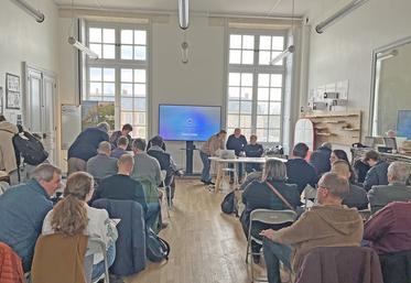 Mercredi 11 février, à Versailles (Yvelines). L'assemblée générale du Conseil horticole d'Île-de-France s'est tenue dans les anciens bâtiments de la Grande écurie du château de Versailles.