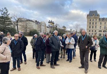 Paris, jeudi 12 février. Visite guidée du cœur historique de Paris.