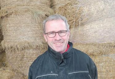 Nicolas Beets, polyculteur-éleveur à Saint-Germain-des-Prés, préside la commission lait de la FNSEA 45.