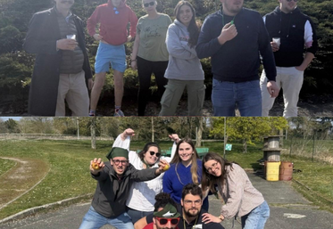 Samedi 21 mars, à Châteaudun (Eure-et-Loir). Élus et animatrices ont participé à une olympiade conviviale l'après-midi, à l’occasion de l’Université de printemps régionale.