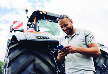 Cet assistant virtuel sera disponible sur la série Q de Valtra. 