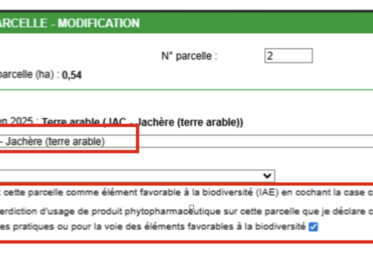 Attention à bien cocher les cases.