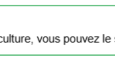 L’accident de culture se déclare sur le RPG dans la fenêtre Descriptif de la parcelle.
