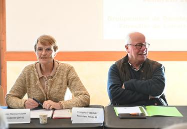 Marie-Thérèse Fleury a présidé l'assemblée générale du Groupement de développement forestier de Loir-et-Cher (GDF 41), vendredi 20 mars à Céré-la-ronde (Indre-et-Loire). 