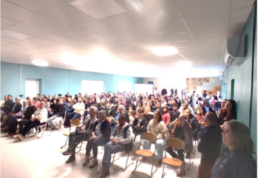 samedi 21 mars, à Saint-Firmin-des-Prés. De nombreuses personnes étaient présentes lors de l'assemblée générale de la MFR du Vendômois.