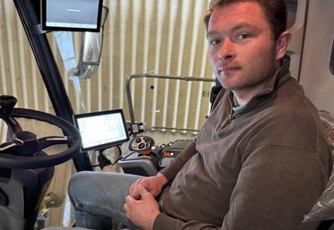 Hugues Ernotte témoigne après la première moisson réalisée avec Cemos, le système d'optimisation des performances des matériels Claas.
