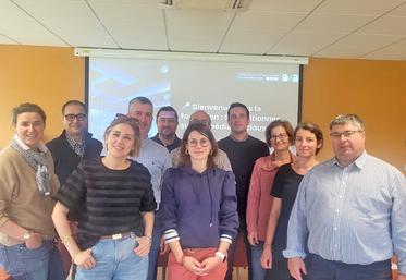 Vendredi 5 juin, à Montargis. Les administrateurs de la FNSEA 45 ont bénéficié d'une formation à la communication via les réseaux sociaux. 