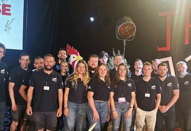 La délégation francilienne présente au congrès JA national à Bourg-en-Bresse. 