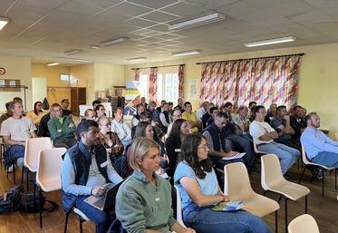 Bougligny, jeudi 1er octobre. Le montage d'un projet de méthanisation et son financement étaient au cœur des échanges. 
