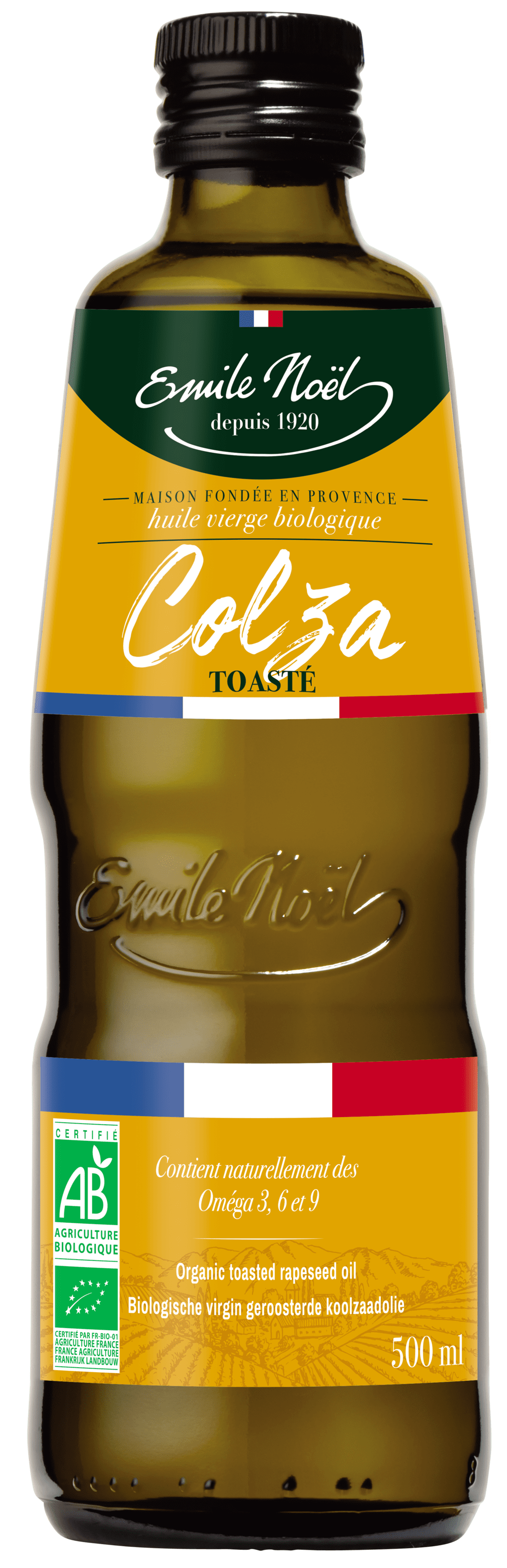 Huile de colza & olive BIO Emile Noël 500ml