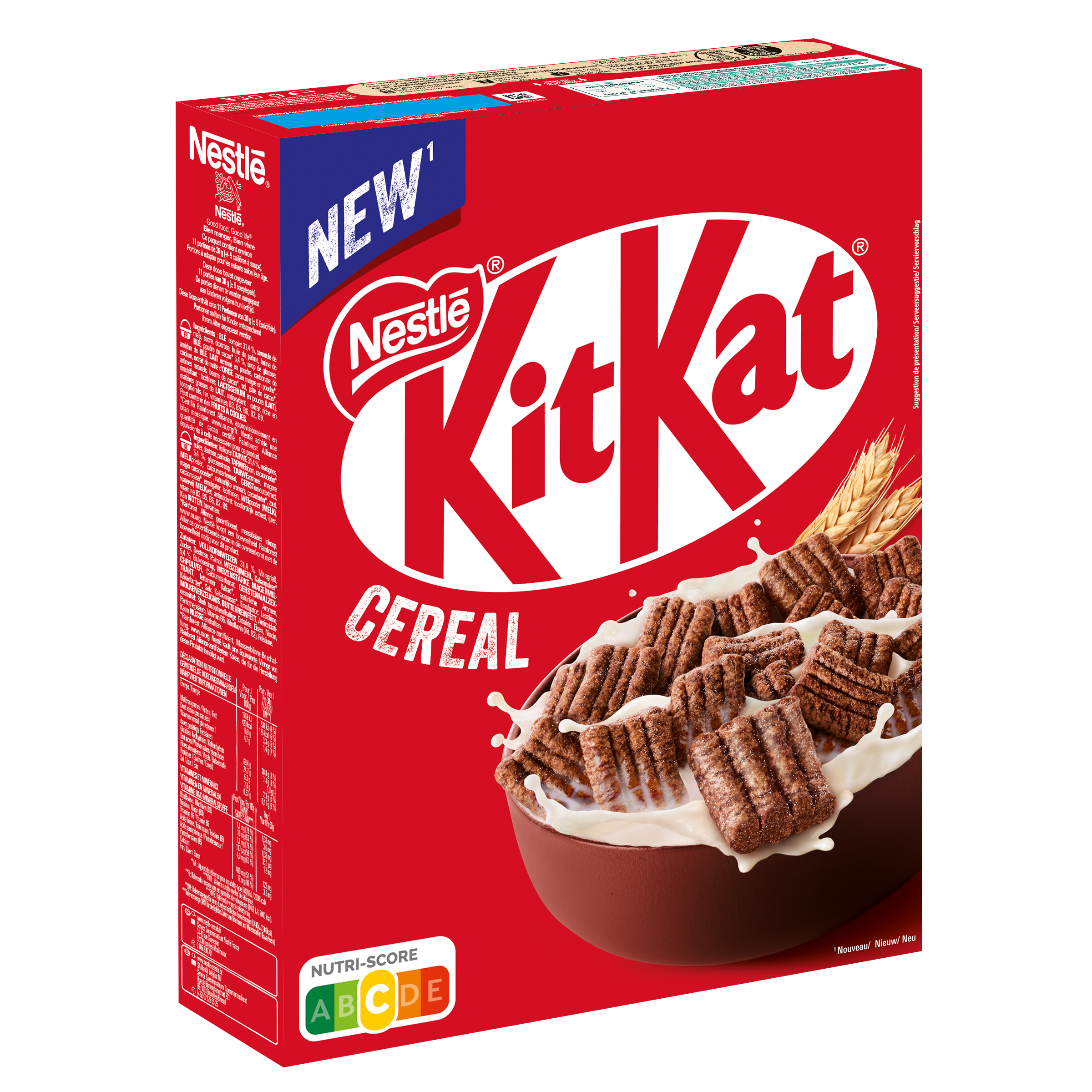 KitKat lance ses céréales pour le petit déjeuner