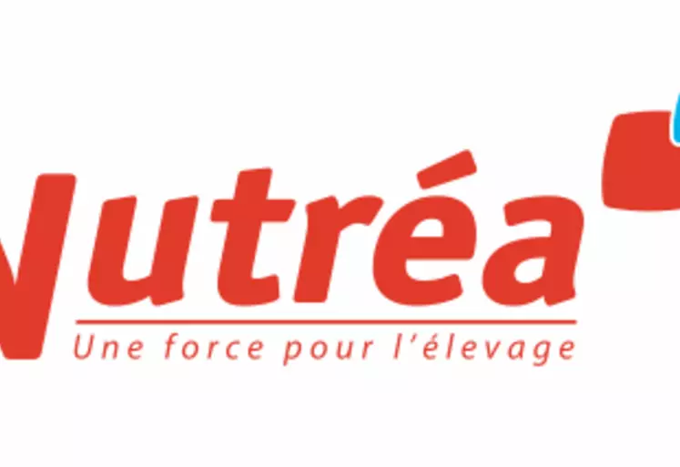 Logo Nutréa, "Une force pour l'élevage"