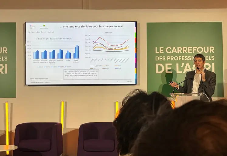 Pierre Claquin présente les résultats de l'OFPM au Salon de l'Agriculture 2025