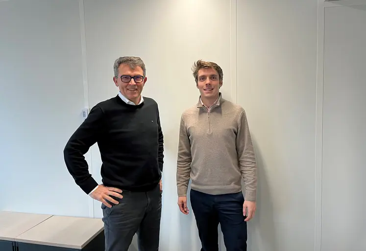 Julien Darley et Alexandre Jonet, traders pour Granit Négoce