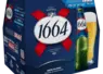 pack de bières 1664 Kronenbourg avec information sur les pratiques durables