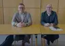De gauche à droite, Christophe Congues, président d’Euralis, et Philippe Saux, son directeur général.