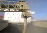 chargement de blé sur un bateau à destination du Moyen-Orient