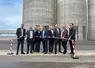 inauguration du silo numéro 9 de Nord Céréales à Dunkerque par Laurent Bué le 26 septembre 2025